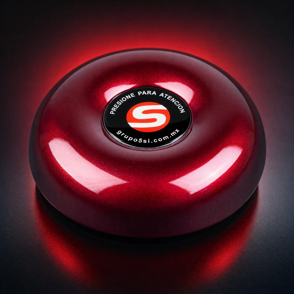 Botón rojo para llamar al mesero Smart Call — foto de producto